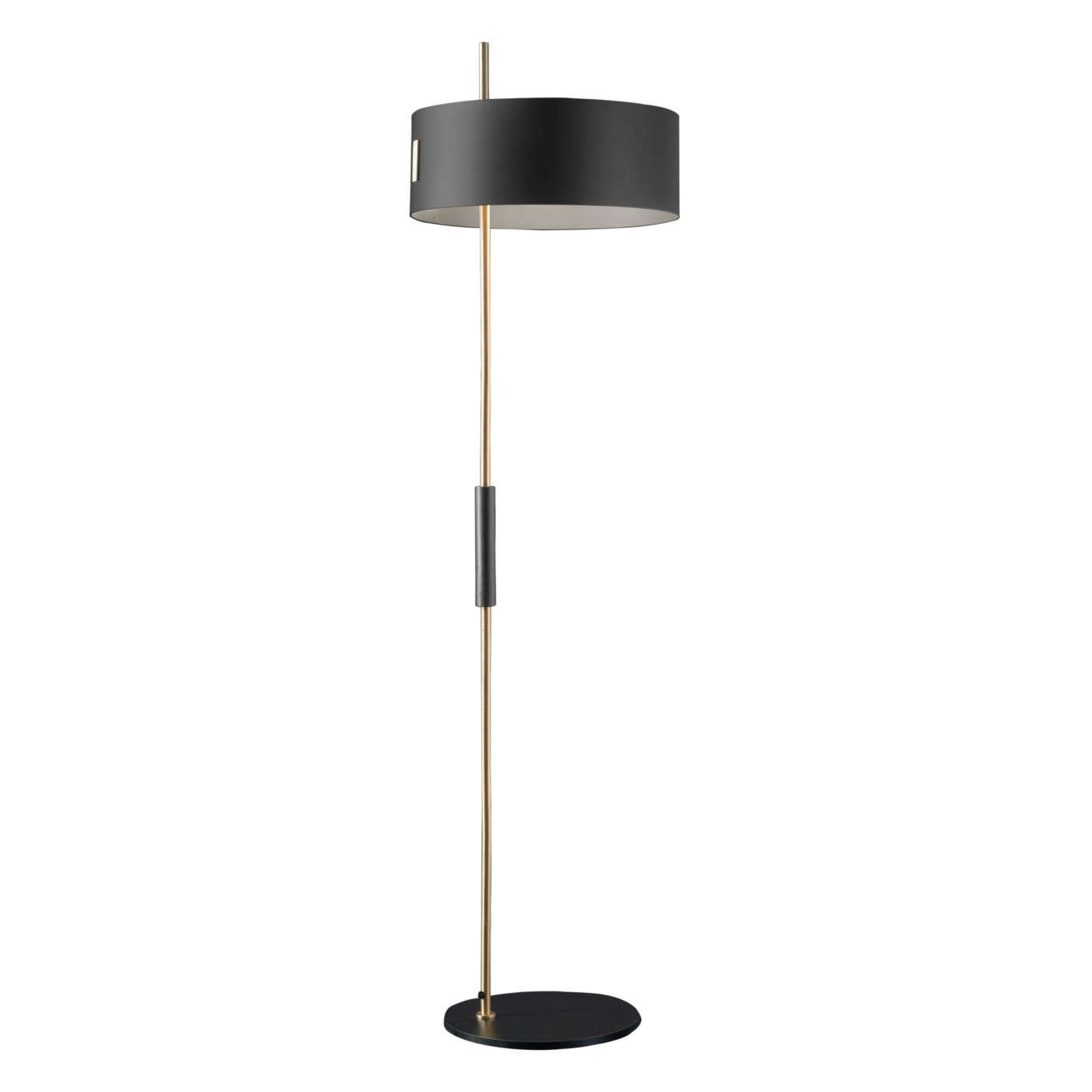 Oluce 1953, dorado/negro – Lámpara de pie — imagen 2