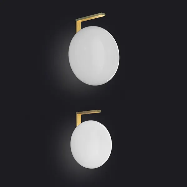 Oluce Alba 194 Latón – Lámpara de pared — imagen 2