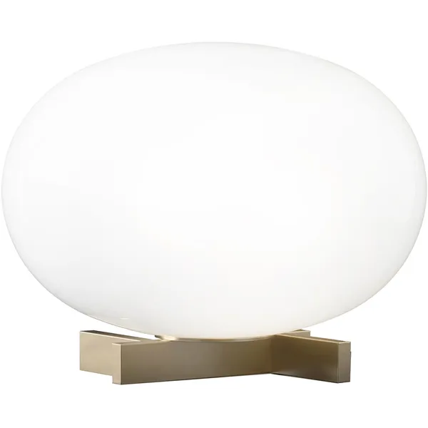 Alba 265 Latón Lámpara de Mesa Satinado