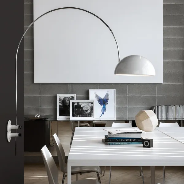 Oluce Coupé 1159R Negro – Lámpara de pared — imagen 3