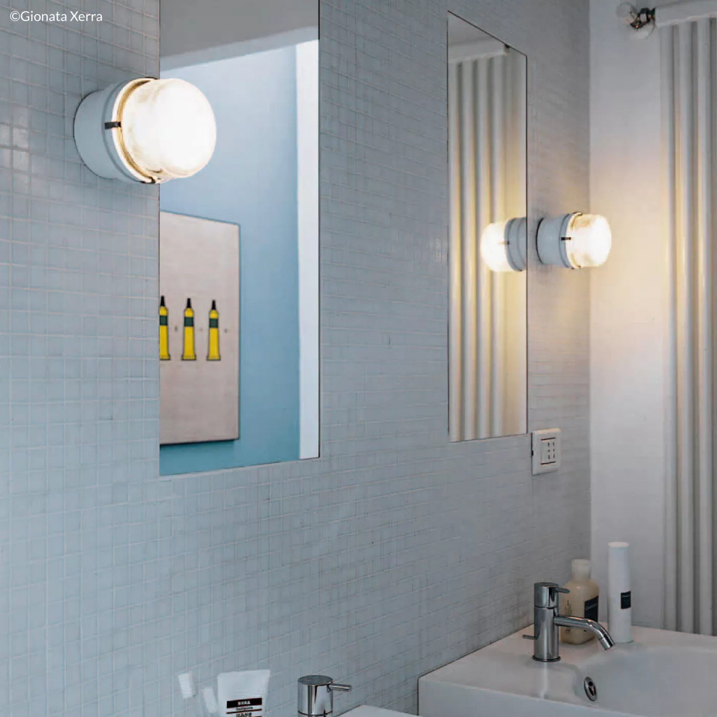 Oluce Fresnel, Outdoor Led – Lámpara de pared — imagen 5