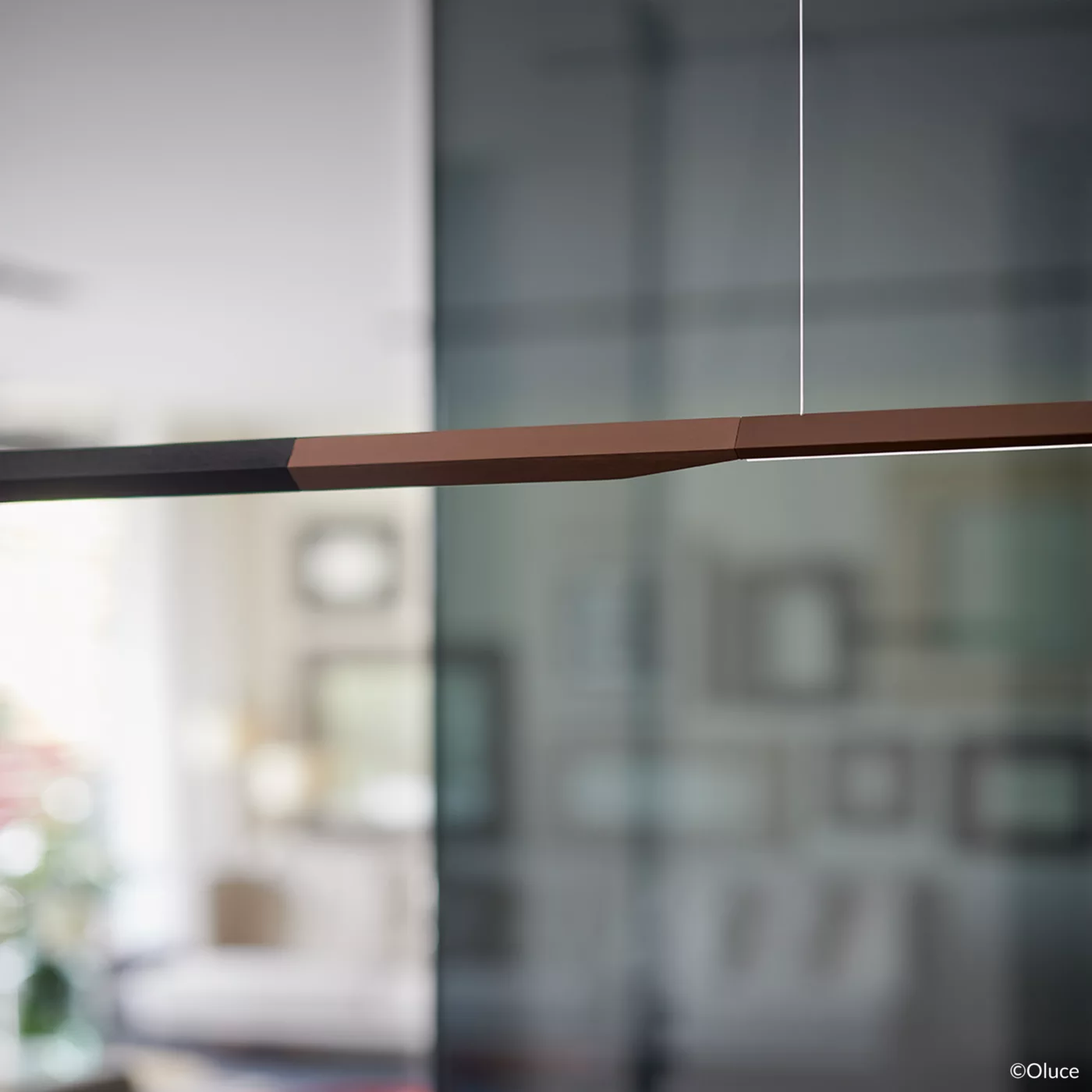 Oluce Ilo, horizontal – Lámpara de suspensión led — imagen 4