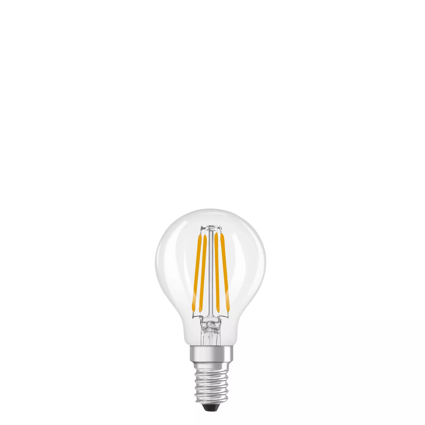 Osram D45-dim 2,5W/c 827, E14 Filament LED