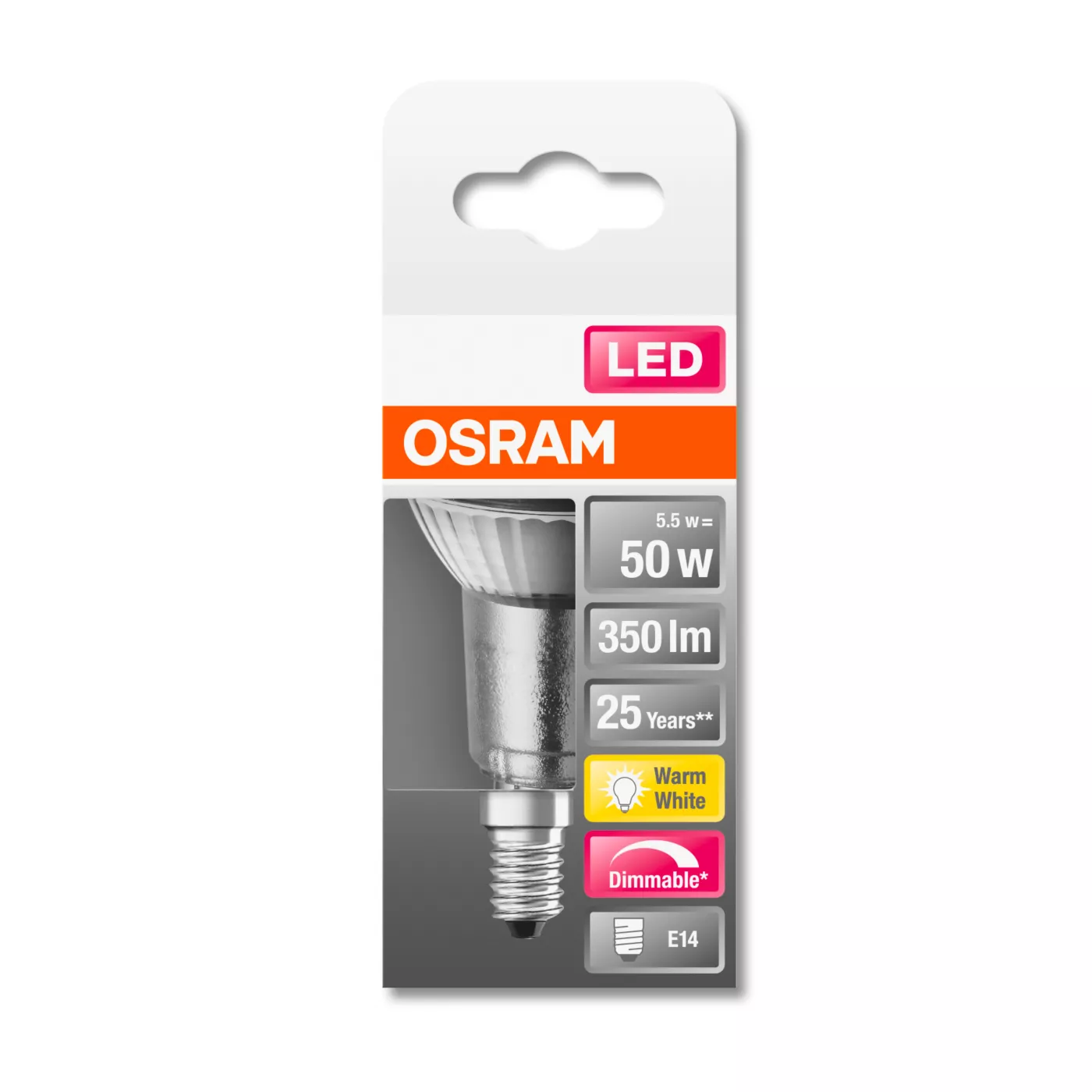 Osram PAR16-dim 4,8W/c 36° 927, E14 Led — imagen 4