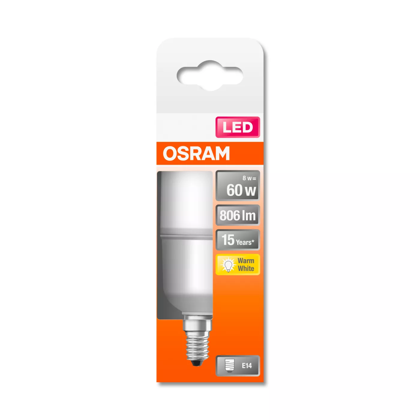 Osram T40 8W/m 827, E14 Led — imagen 6