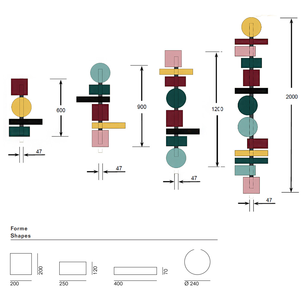 Pallucco Italia Totem Palluco – Aplique — imagen 6