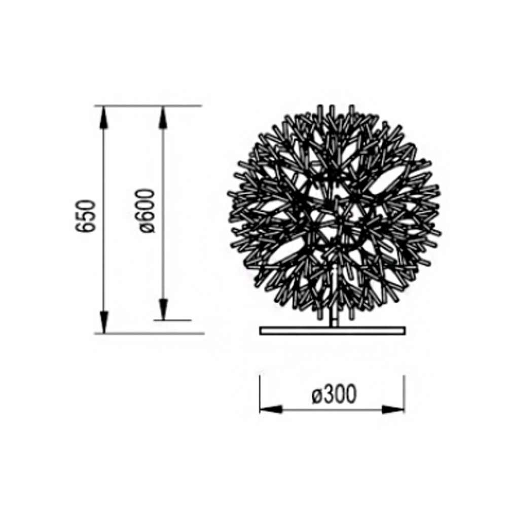 Pallucco Italia suelo/sobremesa Coral Palluco – Lámpara — imagen 7