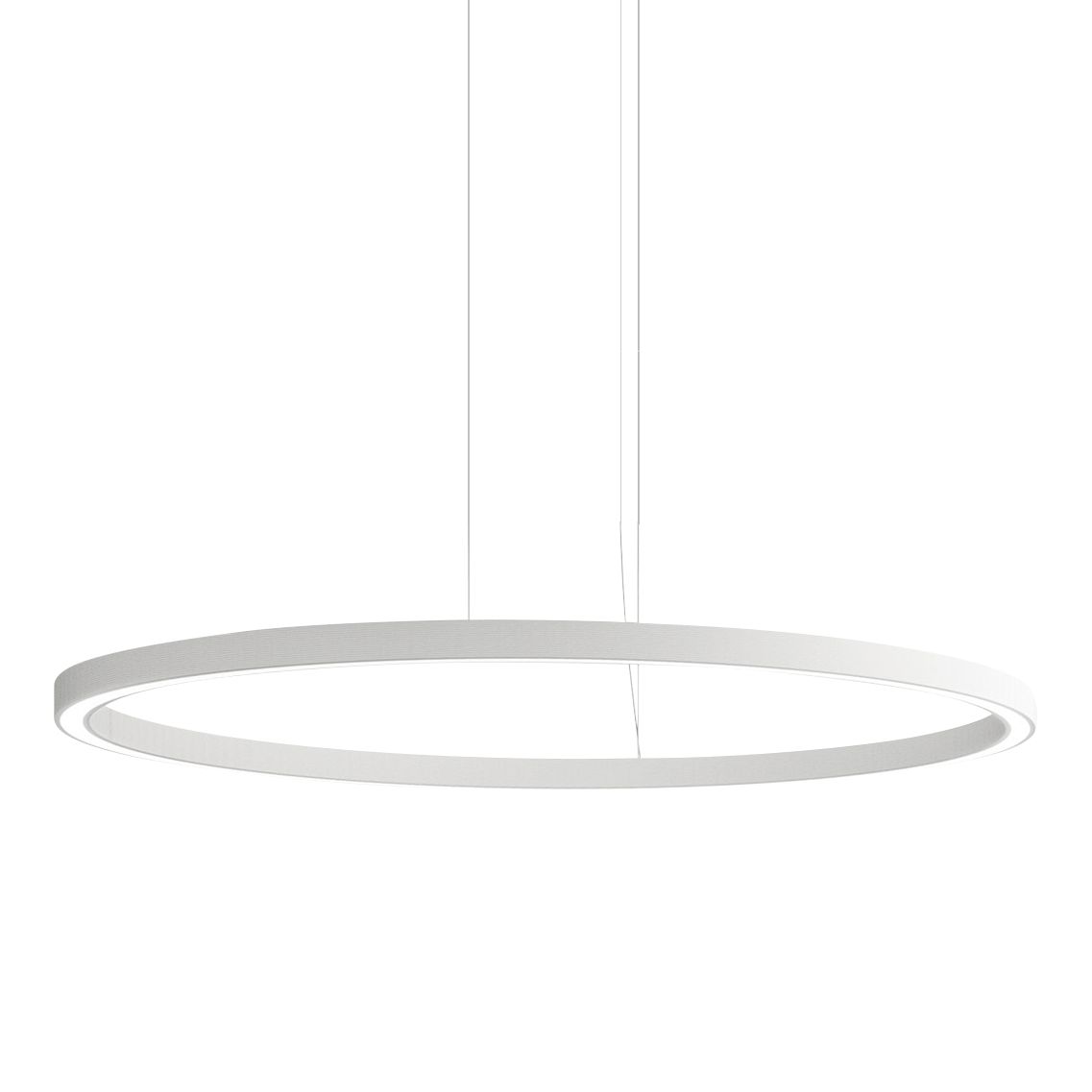 Brooklyn Round, lámpara de suspensión 360° LED