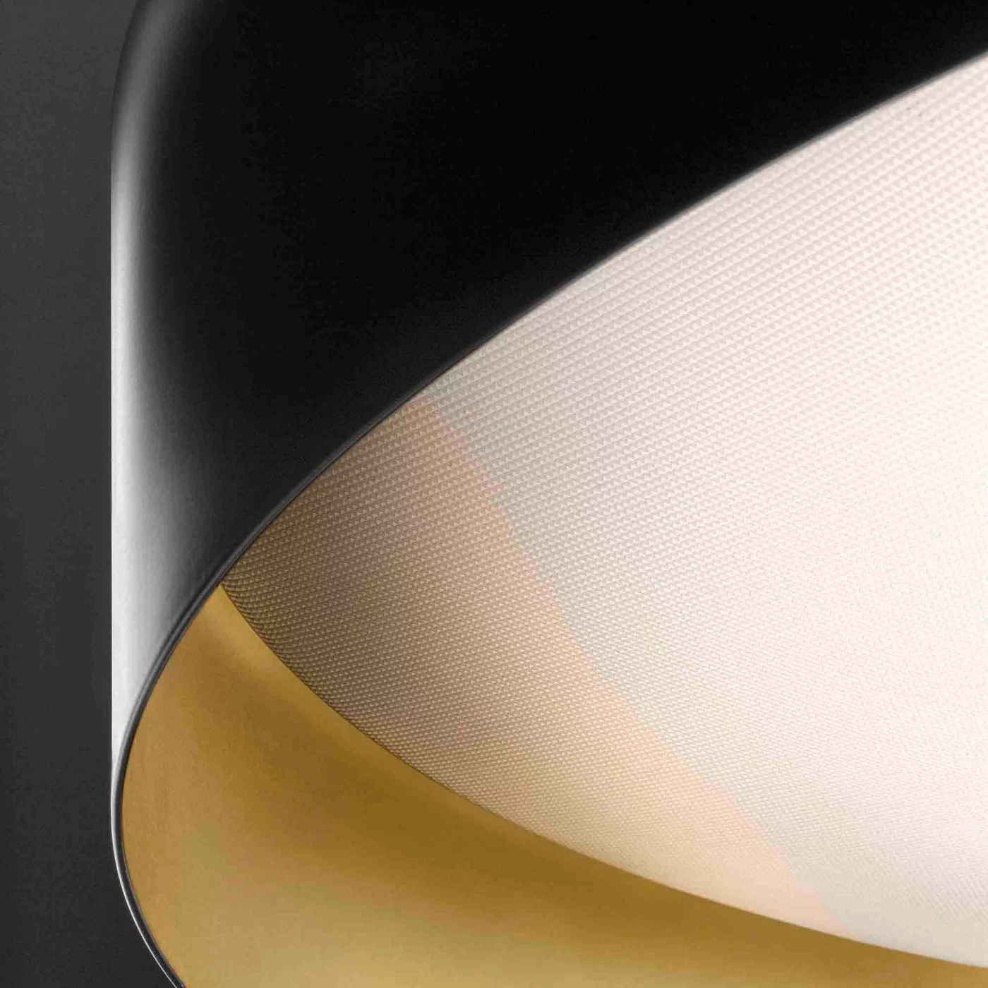 Panzeri Ginevra, negro/oro - 80 cm – Lámpara de suspensión led — imagen 8