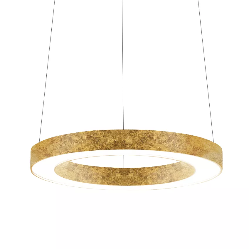 Panzeri Golden Ring, Up & Downlight Led – Lámpara de suspensión