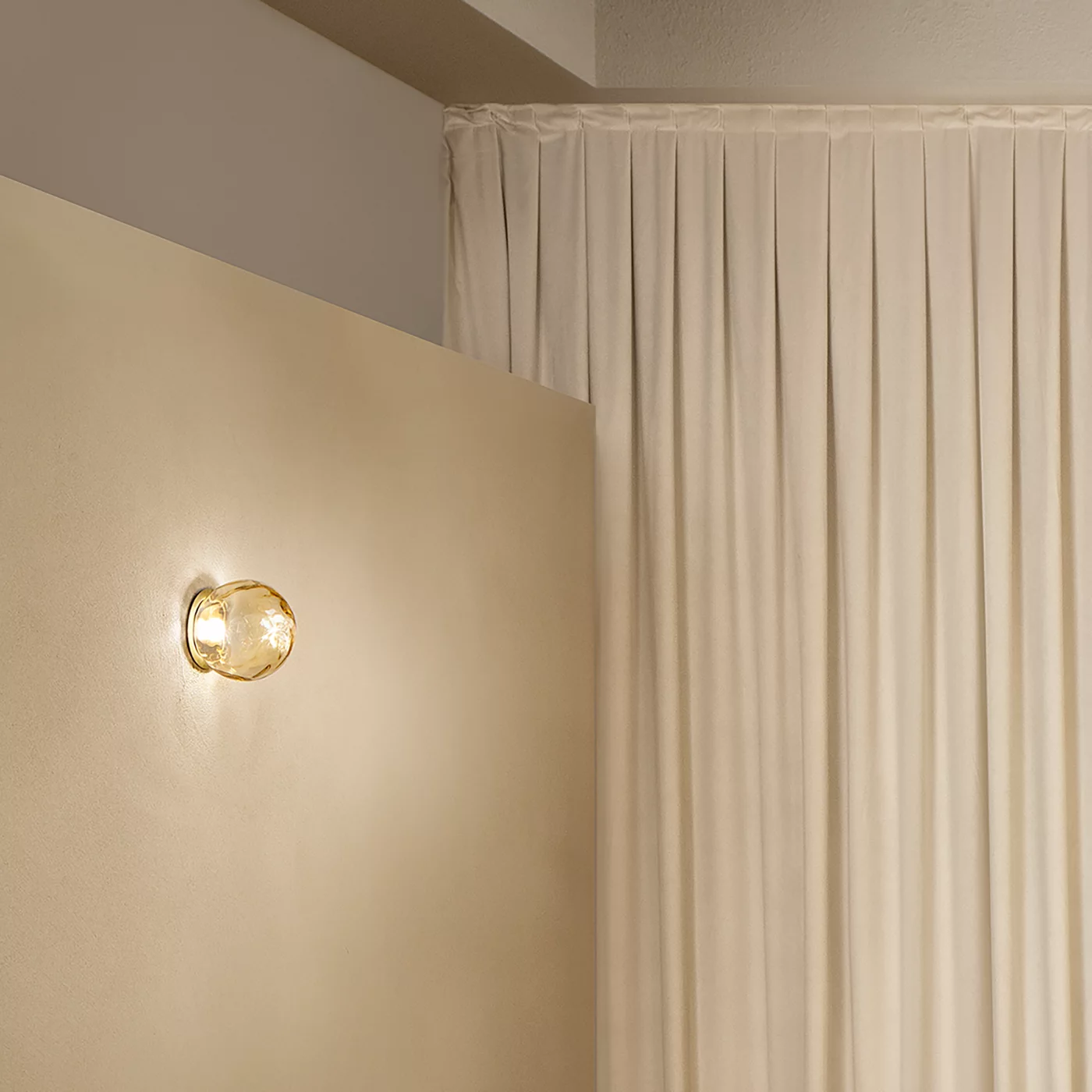 Panzeri Murané, champán – Lámpara de pared led — imagen 4