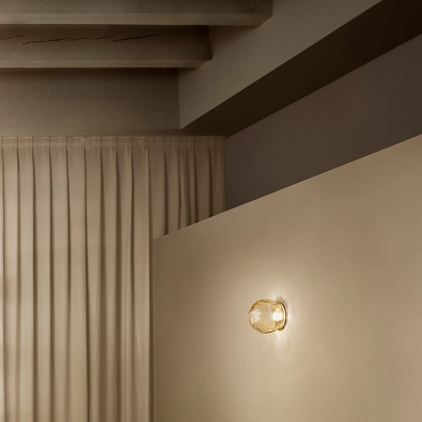 Panzeri Murané, champán – Lámpara de pared led — imagen 5