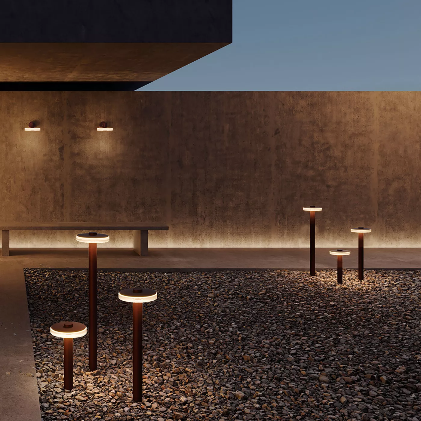 Panzeri Venexia Outdoor, sobremuro Led — imagen 7
