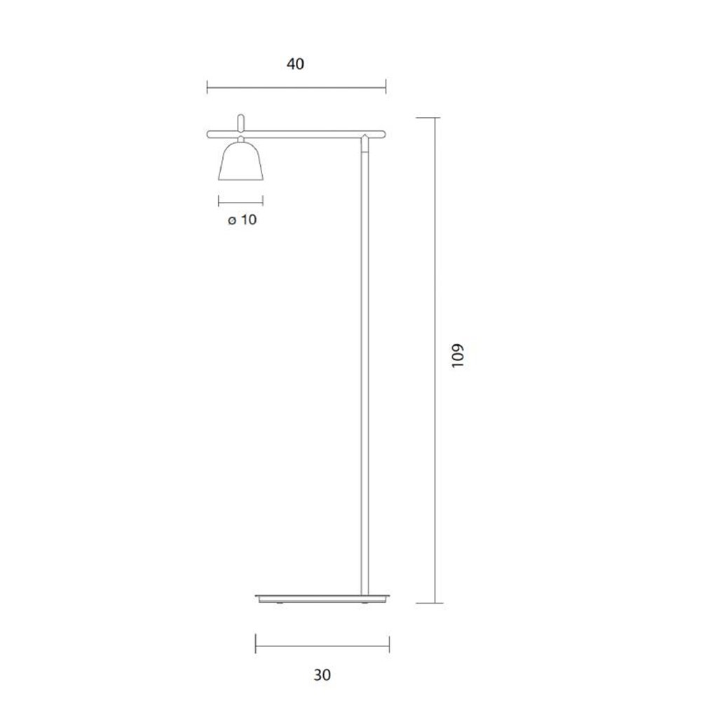 Parachilna Lighto P – Lámpara pie — imagen 5