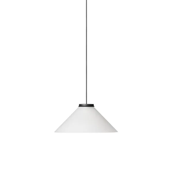 Aline 40 Lámpara Colgante Frosty/Negro