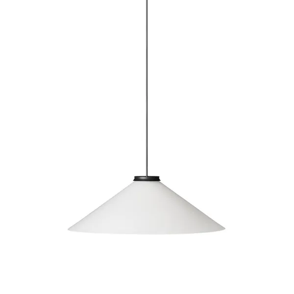 Aline 58 Lámpara Colgante Frosty/Negro