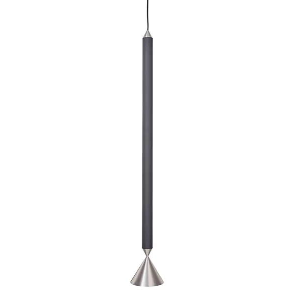 APOLLO 79 Lámpara Colgante Negro/Aluminio Pulido