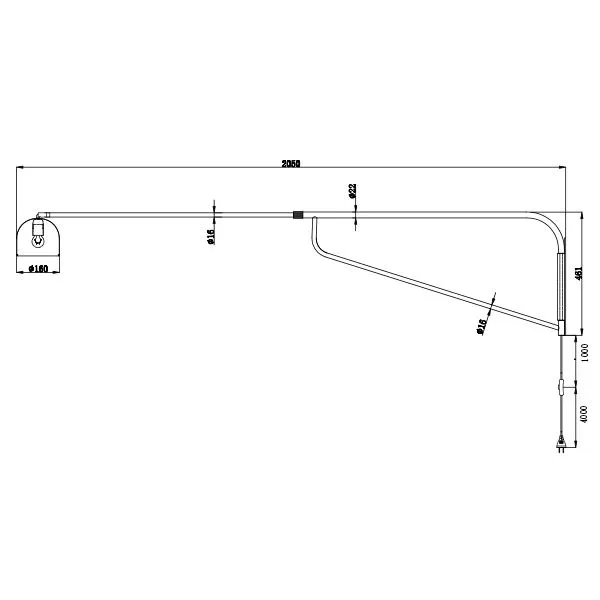 Pholc Bellman Blanco – Lámpara de pared — imagen 6