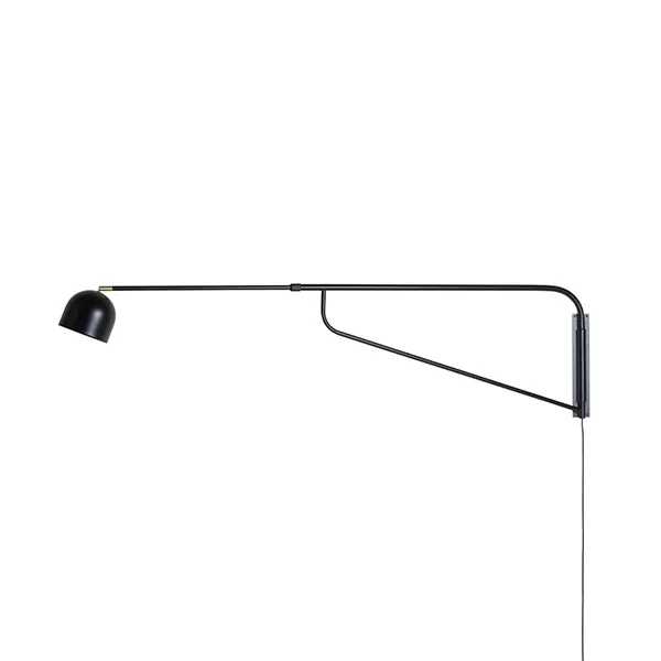 BELLMAN Lámpara de Pared Negro