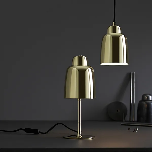 Pholc Champagne Oro Mate – Lámpara de mesa — imagen 6
