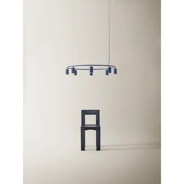 Pholc Donna Circle 100 Midnight Blue – Lámpara colgante — imagen 4