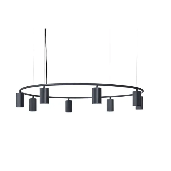 Pholc Donna Circle 100 Negro – Lámpara colgante