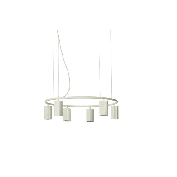 Donna Circle 60 Lámpara Colgante Blanco Crema
