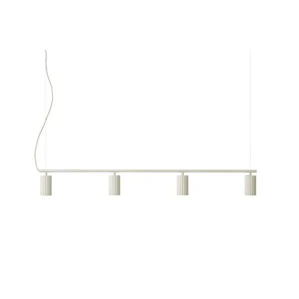 Donna Line 120 Lámpara Colgante Blanco Crema