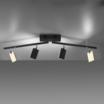 PURE Mira 4 luces control remoto Cct – Lámpara de techo — imagen 3
