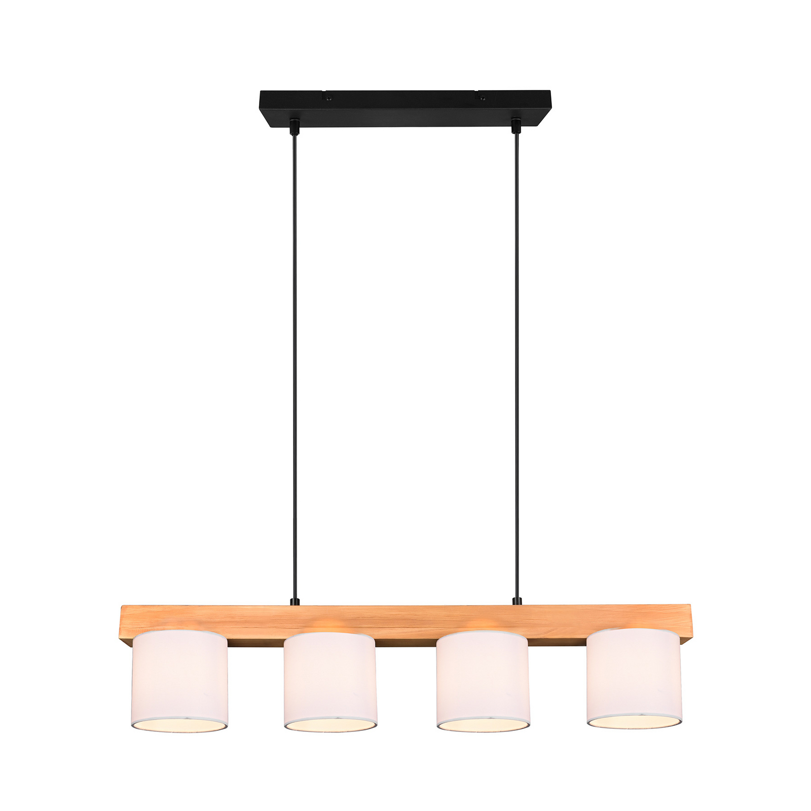 Lámpara colgante Cameron, 4 luces