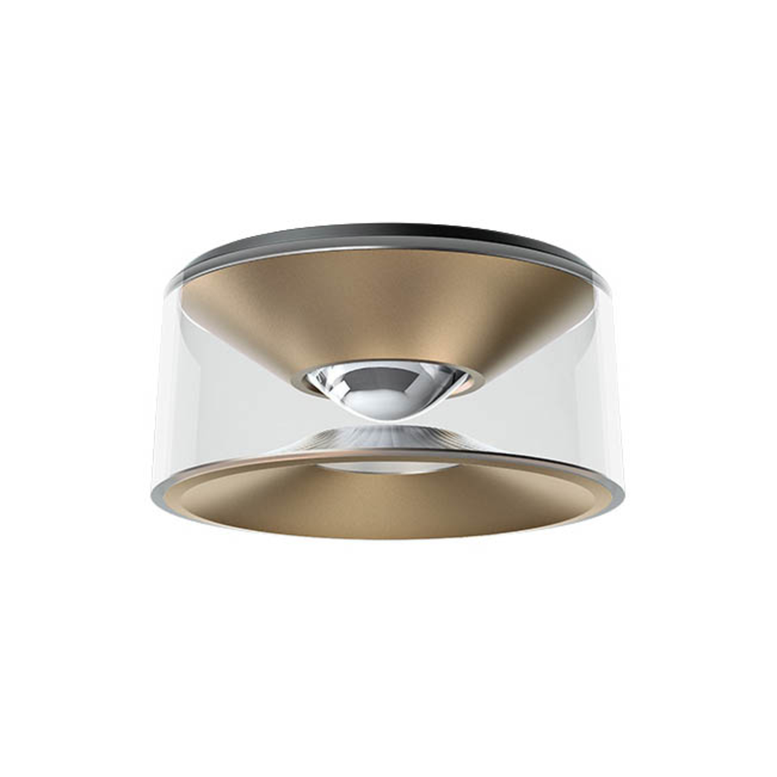 Ribag Vior plafón LED 230V oro arena
