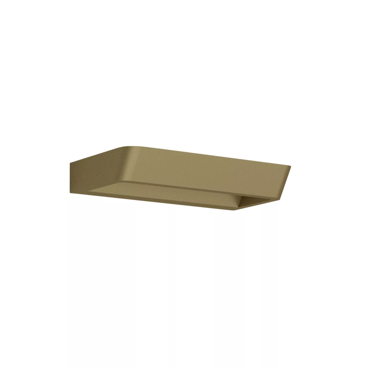 Rotaliana Belvedere, 23 cm - bronce oscuro - 2.700 k - conmutable – Lámpara de pared led