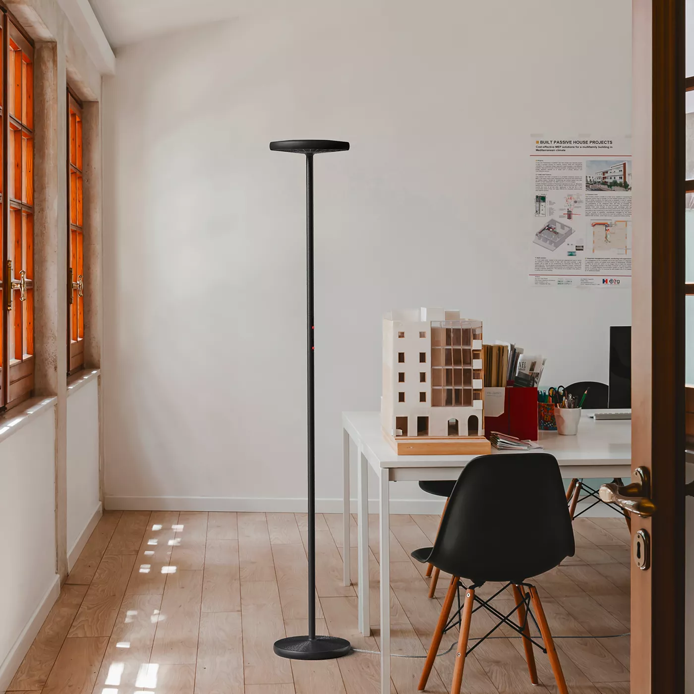 Rotaliana Sol F1, de luz indirecta Led – Lámpara de pie — imagen 7