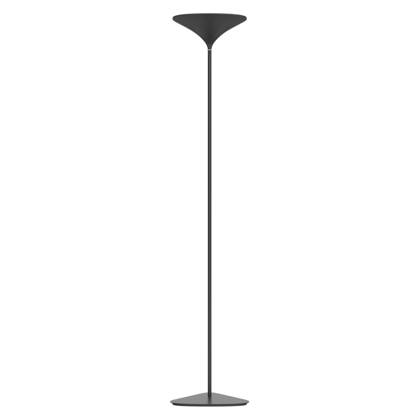 Rotaliana Sunset, lámpara de pie LED negro mate