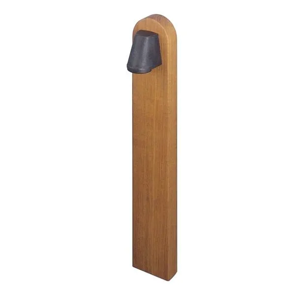 Beamy Teak Lámpara de Exterior de Teca Y Latón Envejecido