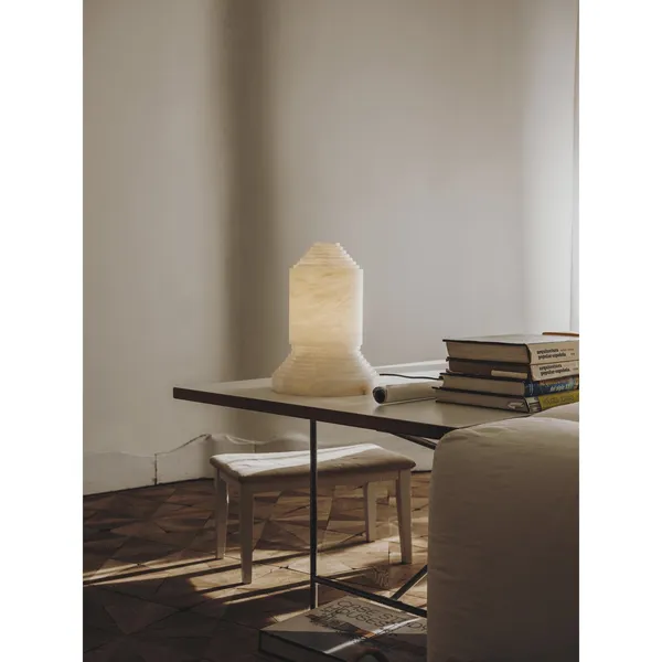 Santa & Cole Babel Blanco – Lámpara de mesa — imagen 3