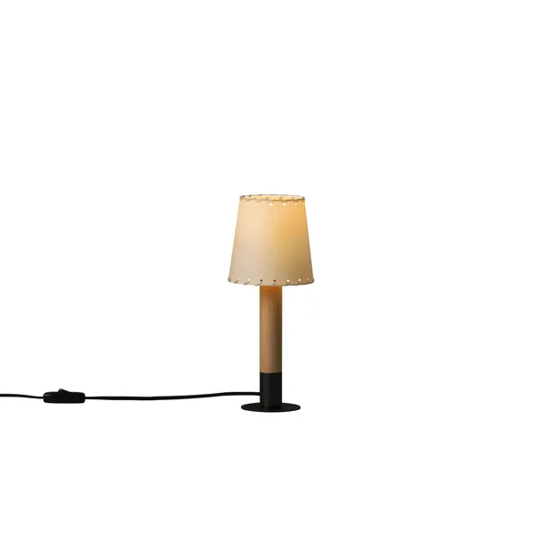 Basics Minimal Lámpara de Mesa Beige/ Abedul/ Bronce