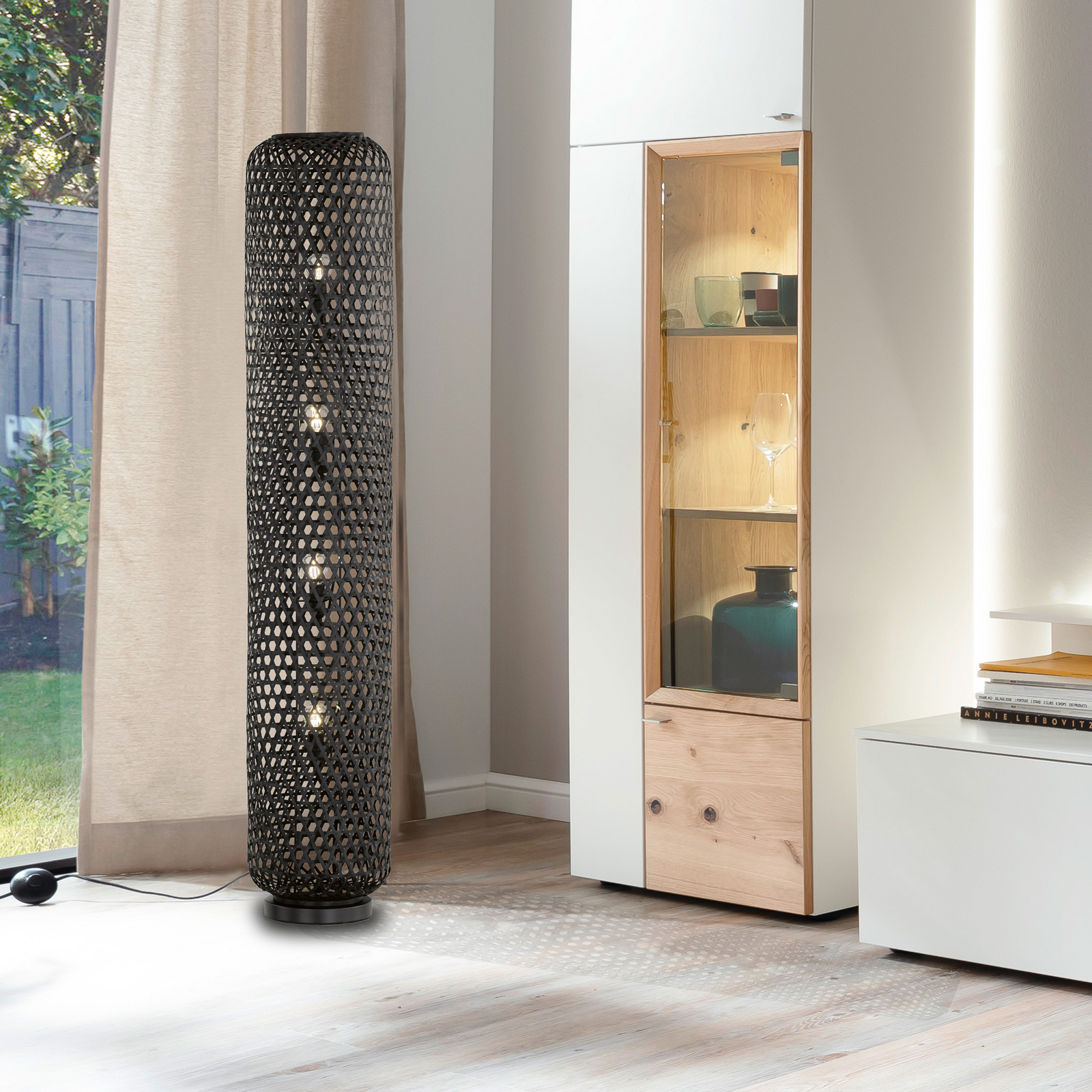 SCHÖNER WOHNEN-Kollektion Schöner Wohnen Calla 4 luces – Lámpara de pie