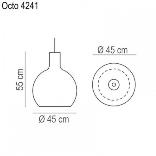 Secto Design Octo Small 4241 – Lámpara colgante — imagen 4