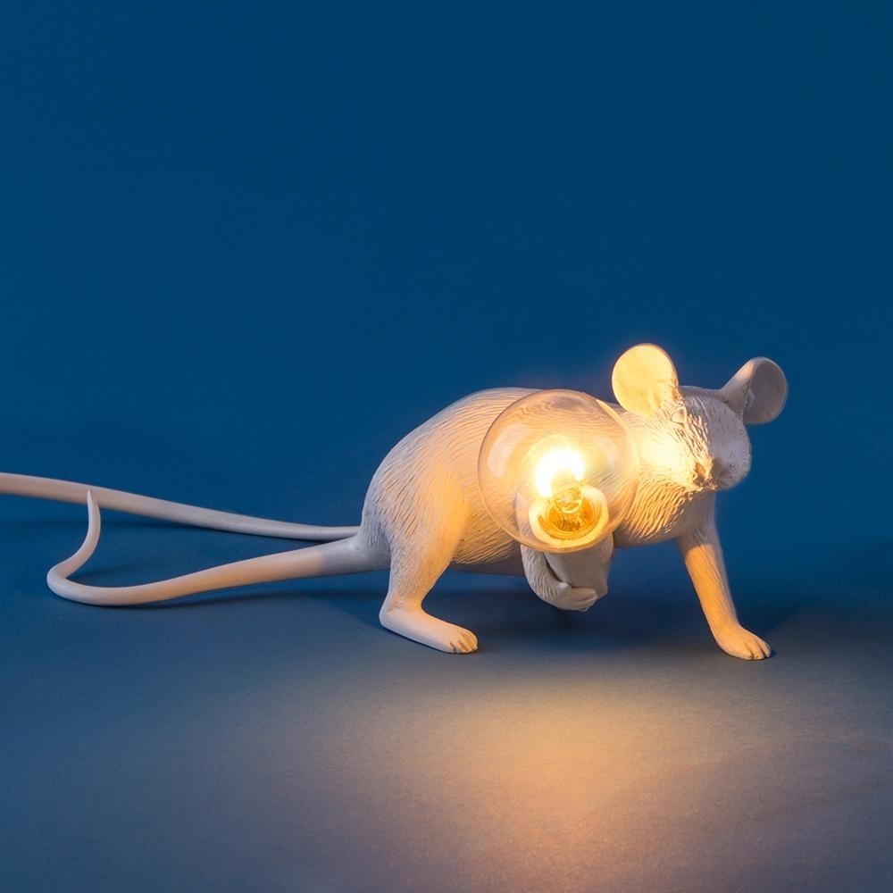 Seletti Mouse Lie Down – Lámpara sobremesa — imagen 4