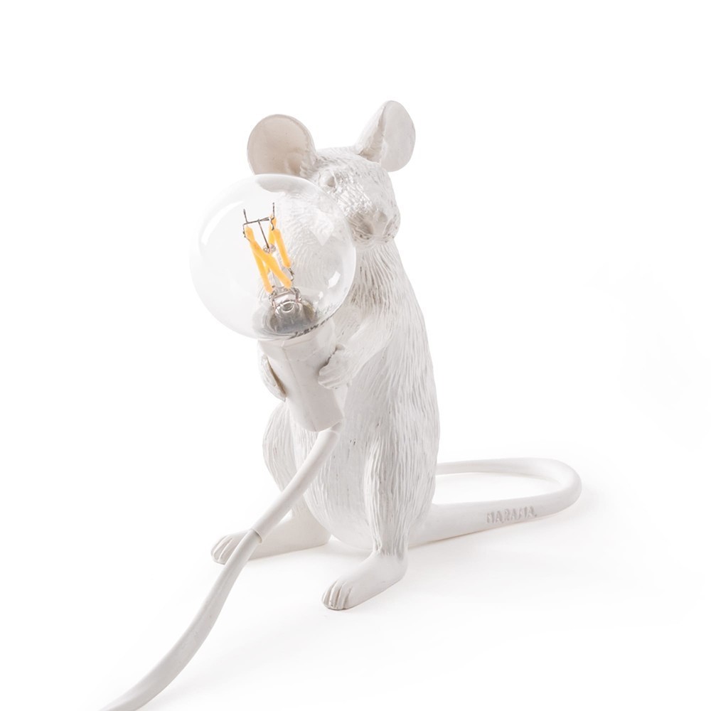 Seletti Mouse Sitting – Lámpara sobremesa — imagen 2