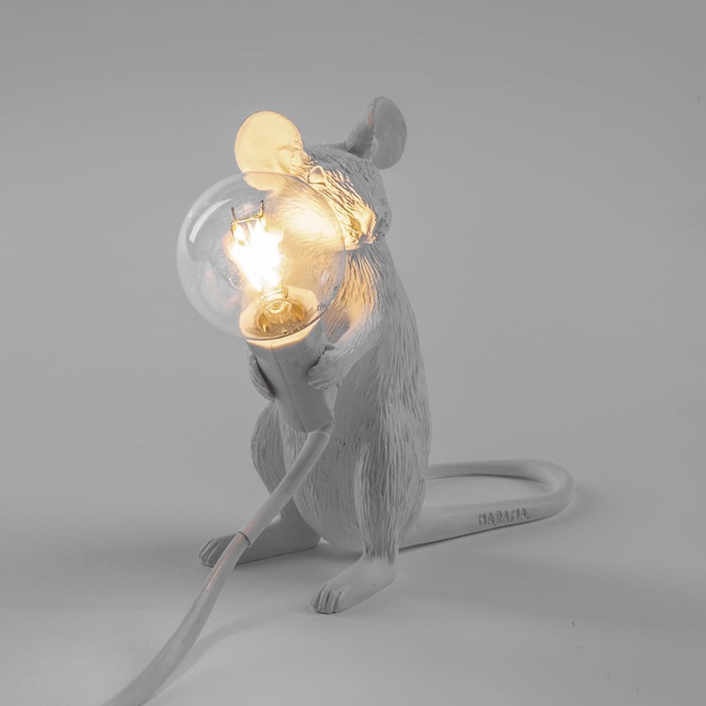Seletti Mouse Sitting – Lámpara sobremesa — imagen 3