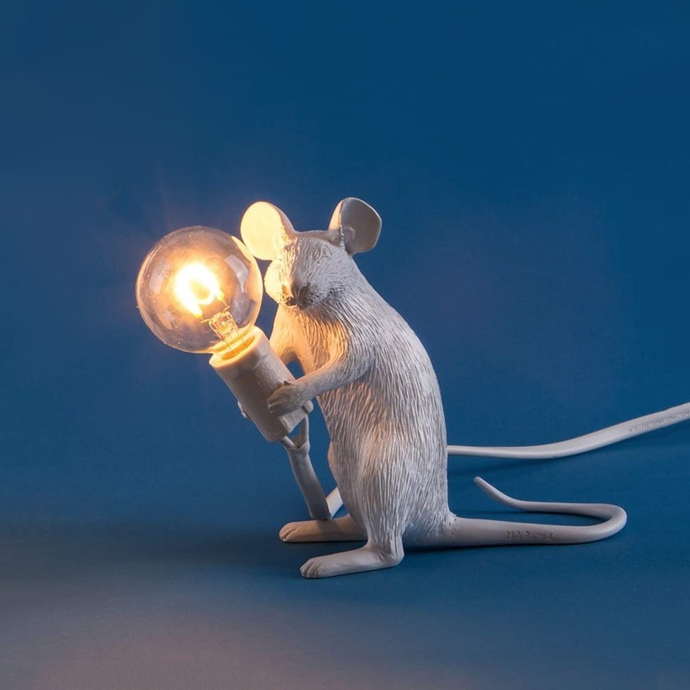 Seletti Mouse Sitting – Lámpara sobremesa — imagen 4