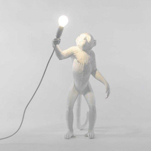 Seletti Monkey White en Pie — imagen 2