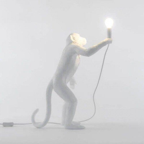 Seletti Monkey White en Pie — imagen 3