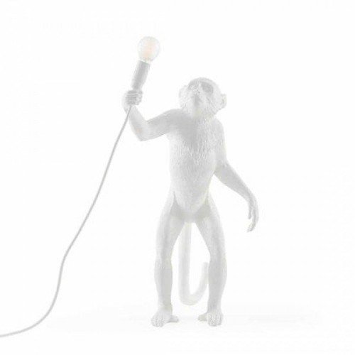 Monkey White en Pie - Seletti