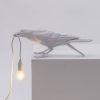 Seletti Bird Lamp White Playing — imagen 5