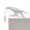 Seletti Bird Lamp White Playing — imagen 7
