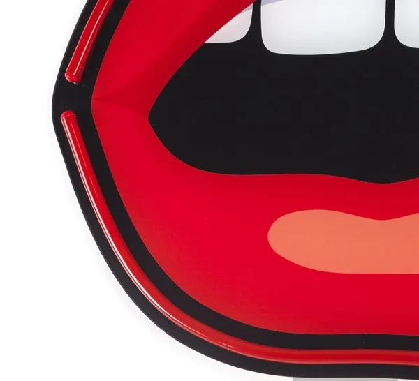Seletti Blow Mouth Rojo – Lámpara de pared led — imagen 2