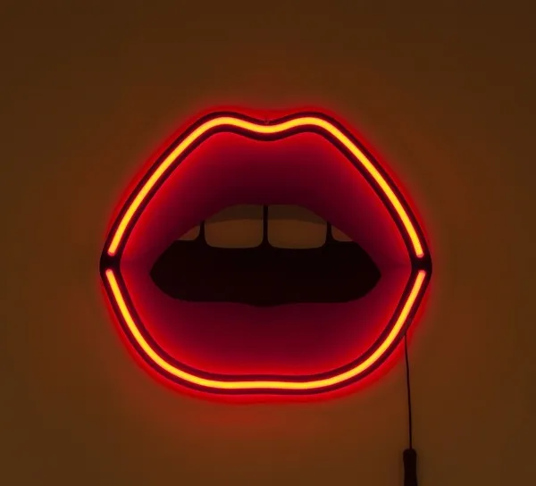 Seletti Blow Mouth Rojo – Lámpara de pared led — imagen 3
